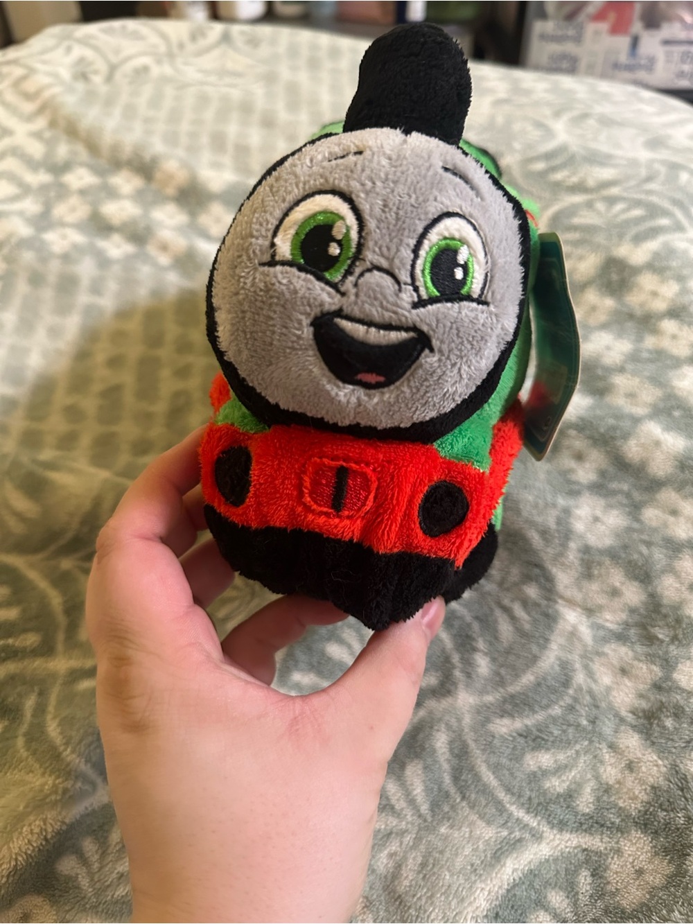 Thomas the train Green and Red Plush Train Character Kids Toy - Brand: